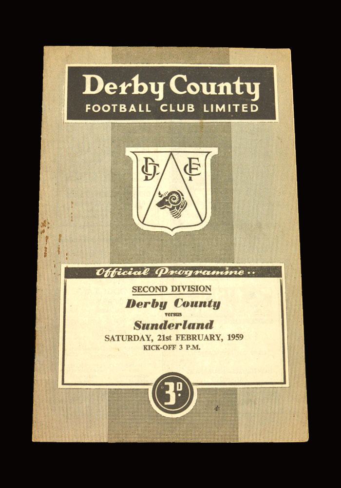 Sunderland v Derby 21.02.1959