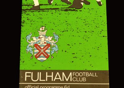 Man Utd v Fulham 15.01.1966