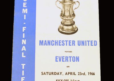 Man Utd v Everton 23.04.1966 - FA Cup Semi Final