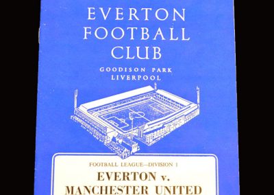 Man Utd v Everton 25.04.1966