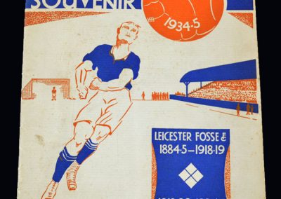 Leicester City Jubilee Souvenir 1935/35 Season