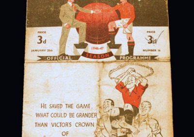 Man Utd v Notts Forest 25.01.1947