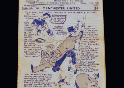 Chelsea v Man Utd 04.09.1946