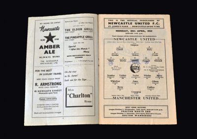 Man Utd v Newcastle 18.04.1955