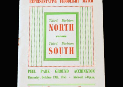 North v South 13.10.1955 - Third Division Challenge