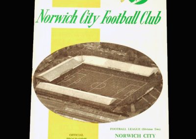 Man City v Norwich 16.09.1964