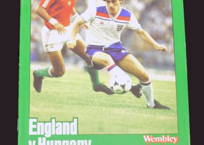 England v Hungary 27.04.1983