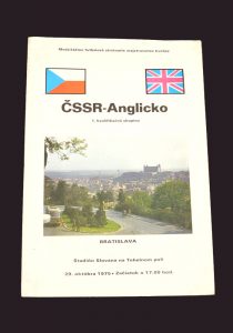 Czechoslovakia v England 19.10.1975