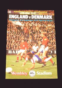 England v Denmark 12.09.1979