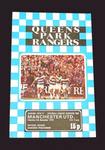 QPR v Man Utd 04.12.1976 - postponed
