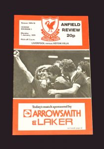 Liverpool v Aston Villa 01.01.1979 - postponed