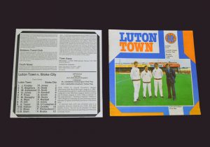 Luton v Stoke 01.01.1979 (with insert 06.02.1979) - postponed