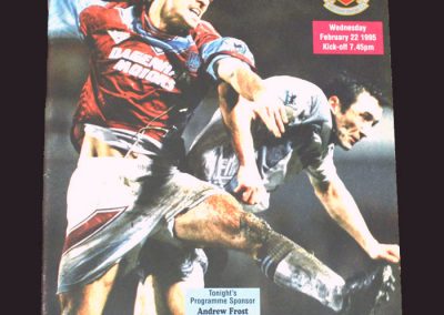 West Ham v QPR 22.02.1995