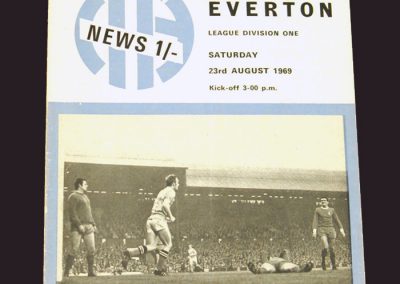 Man City v Everton 23.08.1969