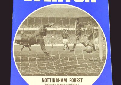 Everton v Notts Forest 01.11.1969