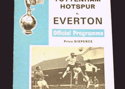 Spurs v Everton 29.11.1969 (postponed)