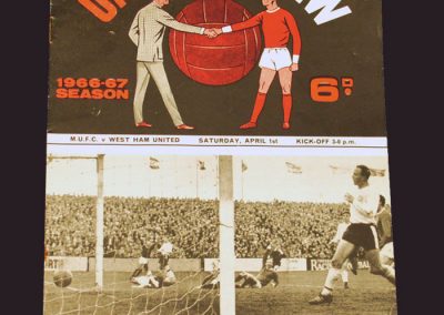 Man Utd v West Ham 01.04.1967
