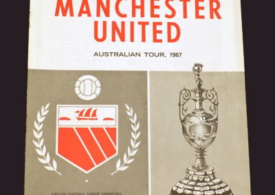 Man Utd Australian Tour 1967