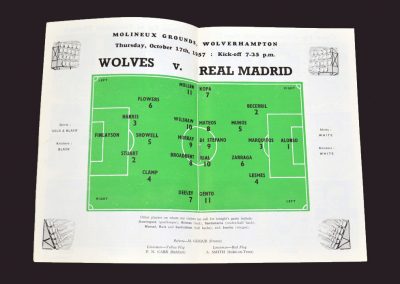 Wolves v Real Madrid 17.10.1957 (Friendly)
