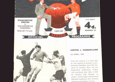 Man Utd v Wolves 21.04.1958