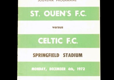 St Ouens v Celtic 04.12.1972