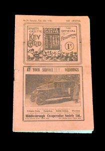 Middlesbrough v Arsenal 15.02.1930 - FA Cup 5th Round