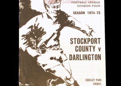 Stockport v Darlington 28.02.1975