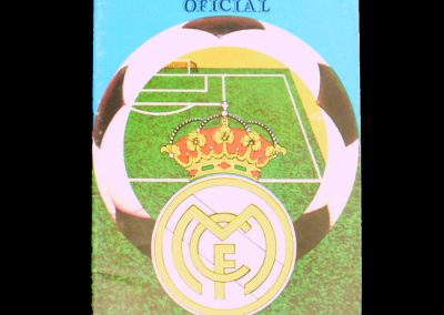 Real Madrid v Red Star 05.03.1975