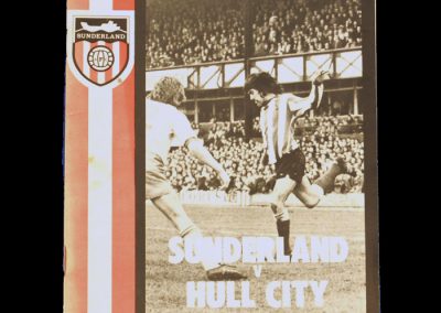 Sunderland v Hull 05.04.1975