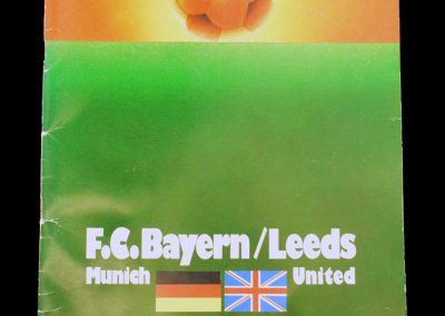 Leeds v Bayern Munich 28.05.1975 - European Cup FInal