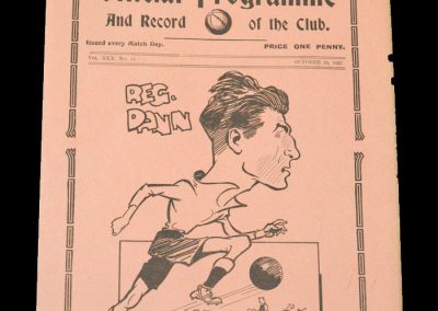 Spurs Reserves v Southampton Reserves 16.10.1937
