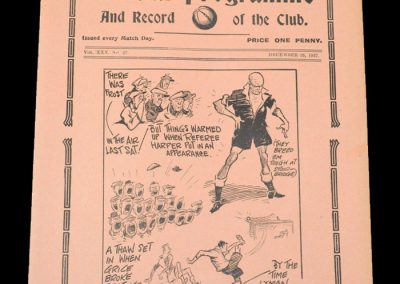 Spurs Reserves v Chelsea Reserves 25.12.1937 (Postponed)