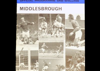Leicester v Middlesbrough 08.10.1969