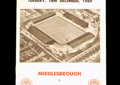 Middlesbrough v Birmingham 16.12.1969