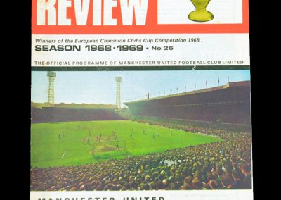 Man Utd v West Brom 02.04.1969