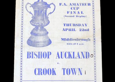 Bishop Aukland v Crook 22.04.1954 - FAAC Final 2nd Replay (Pirate)