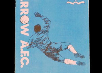 Barrow v Man Utd 25.01.1969 - Lancashire Cup Semi Final