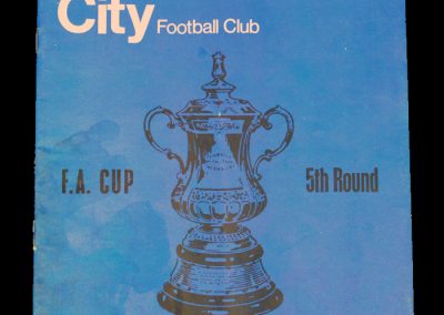 Birmingham v Man Utd 11.02.1969 - FA Cup 5th Round
