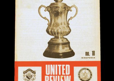 Man Utd v Birmingham 24.02.1969 - FA Cup 5th Round Replay