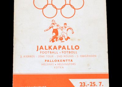 Hungary v Turkey 24.07.1952 (Olympics)