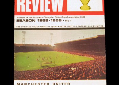 Man Utd v Everton 10.08.1968