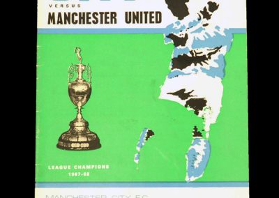 Man City v Man Utd 17.08.1968