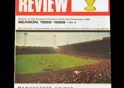 Man Utd v Spurs 28.08.1968