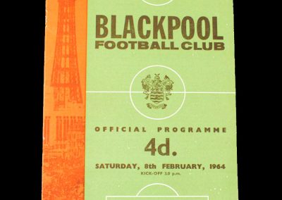 Blackpool v Stoke 08.02.1964