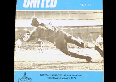 Carlisle v West Brom 25.01.1975 - FA Cup 4th Round