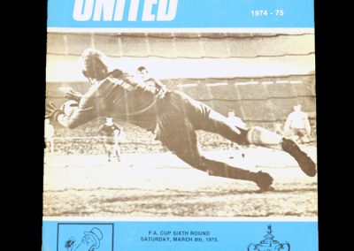 Carlisle v Fulham 08.03.1975 - FA Cup 6th Round