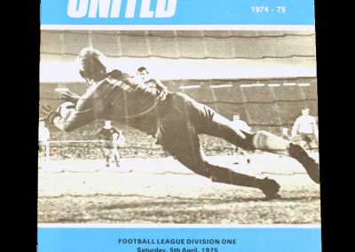 Carlisle v Coventry 05.04.1975