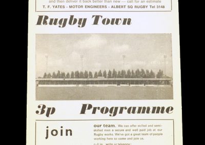 Rugby Town v Kings Lynn 08.04.1972