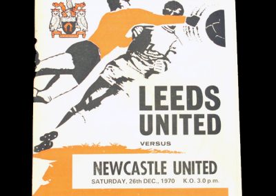 Leeds v Newcastle 26.12.1970