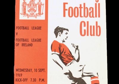 Football League v Football League of Ireland 10.09.1969